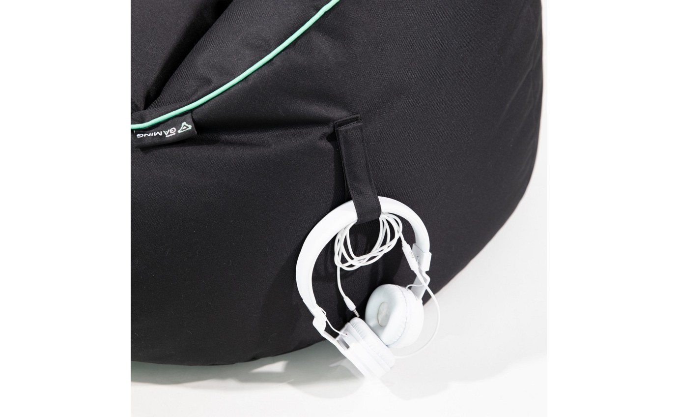 Laser Gaming Bean Bag with Headphone Strap & Side Pocket PCOTUBEB555