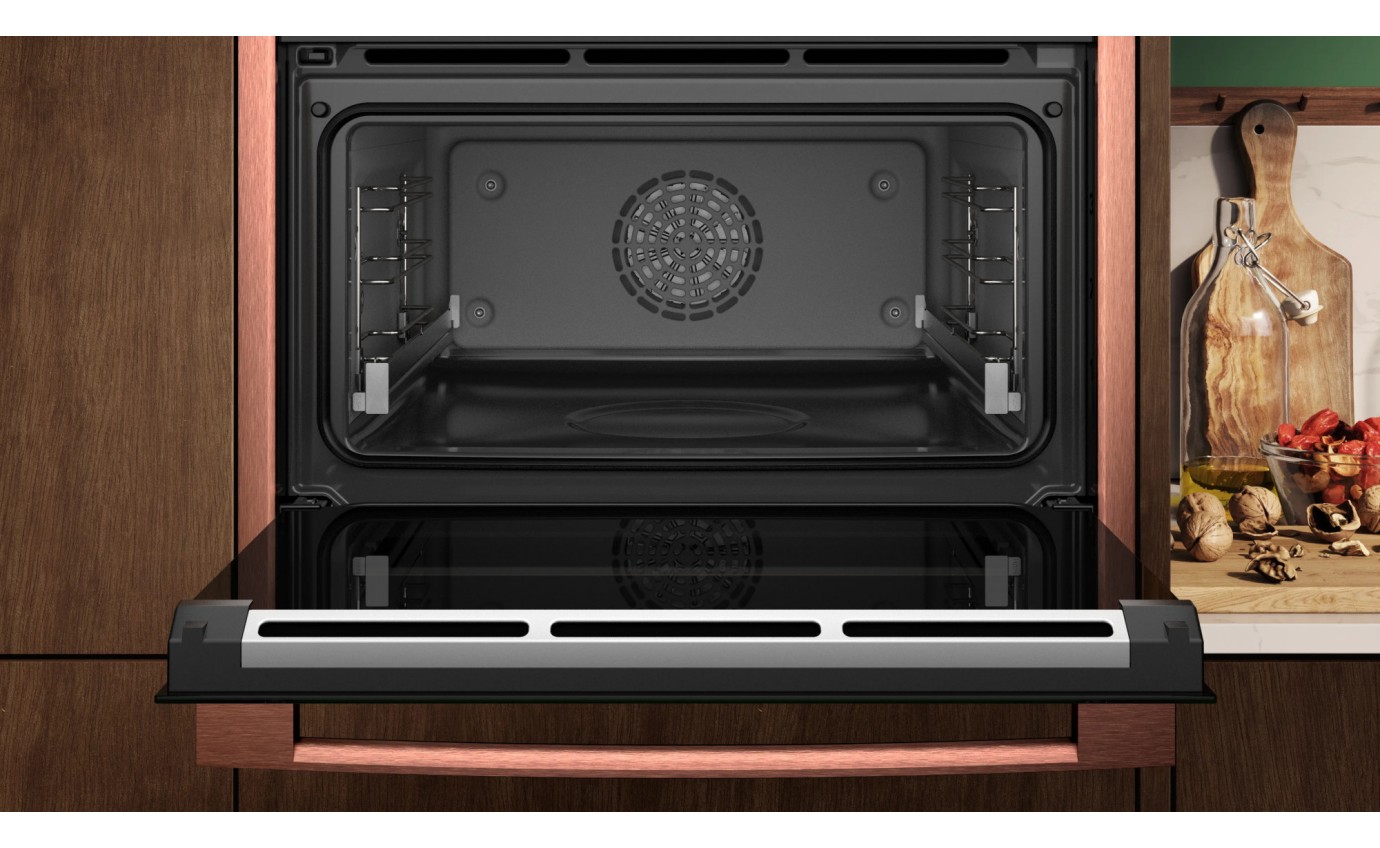 Neff 45cm N 90 Built-in Compact Oven with Steam Function (Metallic Silver) C29FY5CY0MS
