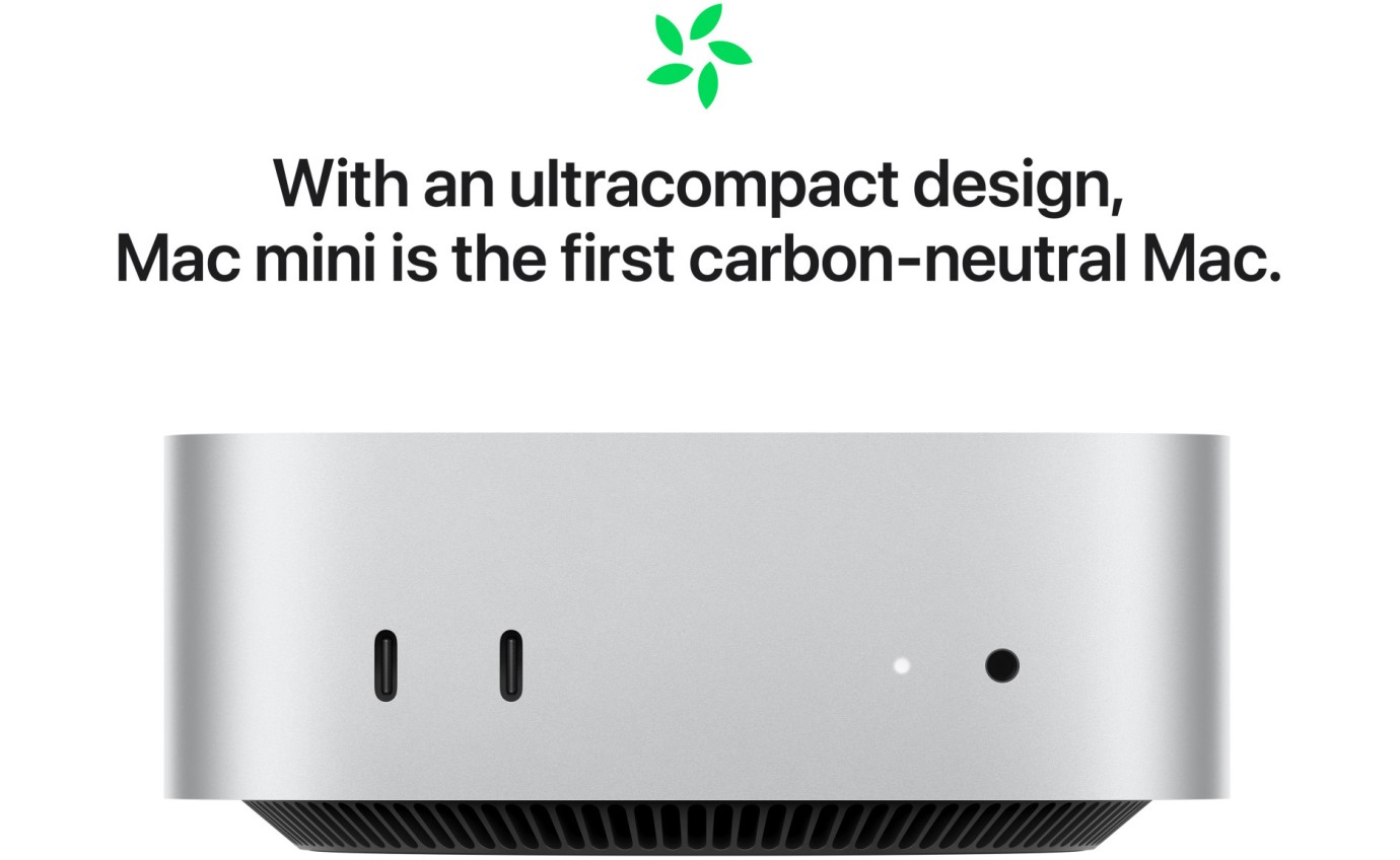 Apple Mac mini M4 Chip 10-Core CPU 10-Core GPU 16GB RAM 256GB MU9D3XA