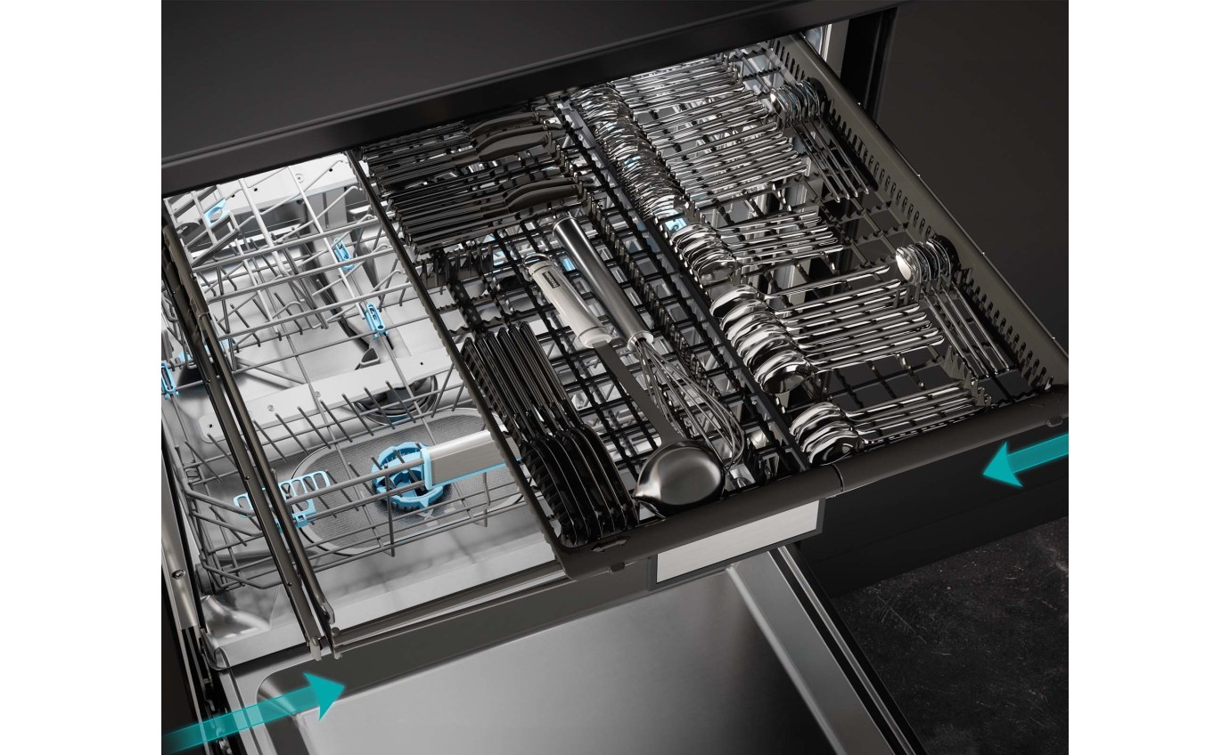 Hisense 60cm Freestanding Dishwasher (Black Steel) HSAP16FB