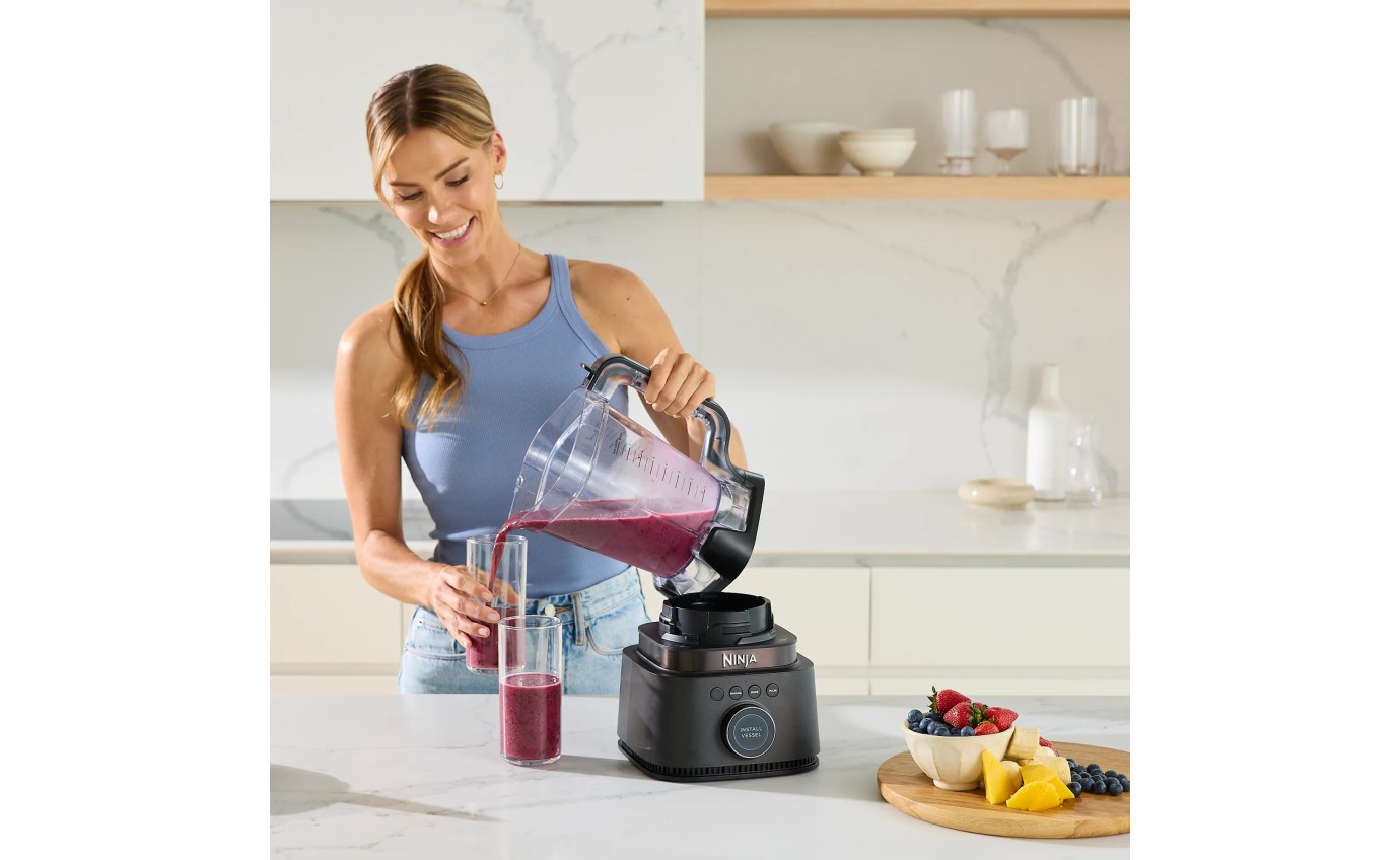 Ninja Stealth IQ Kitchen System Power Blender + Processor Pro QX401