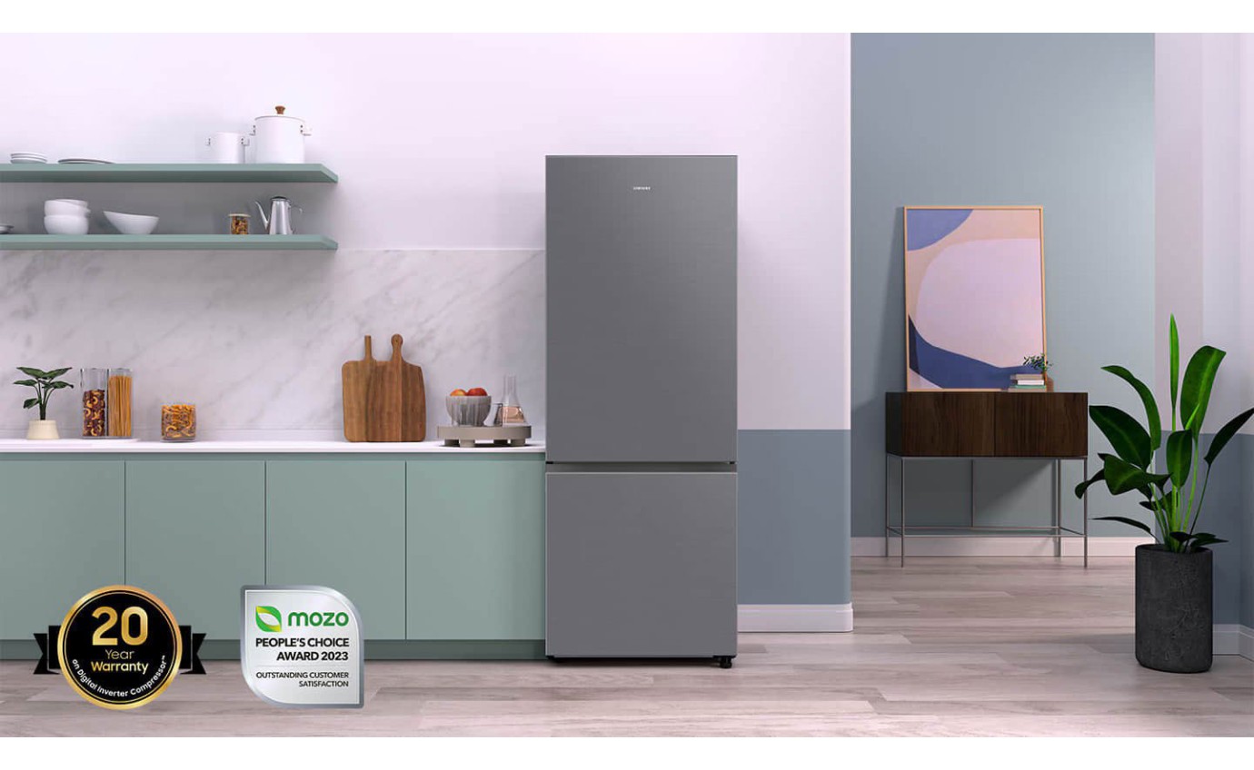 Samsung 458L Smart Bottom Mount Refrigerator (Refined Inox) SRL4600S