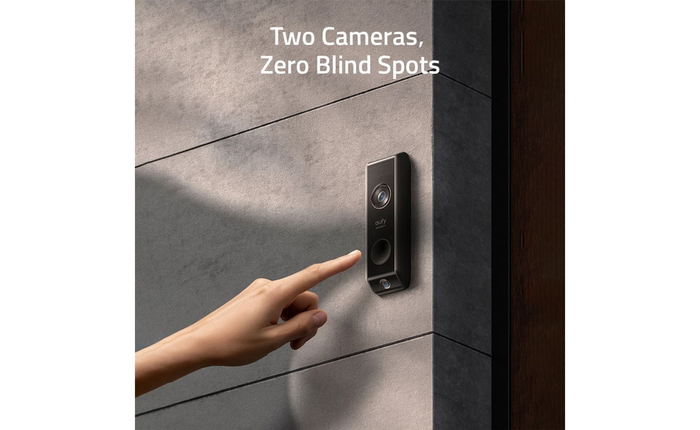 eufy Security Dual Camera Doorbell Add-On T8213G11