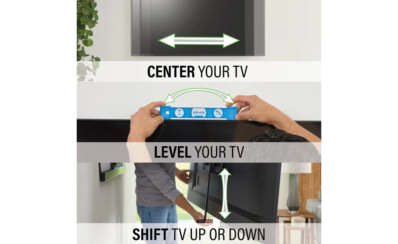 Sanus 42 inch-90 inch Advanced Full-Motion 4D&reg; + Shift&trade; TV Wall Mount VLF928B2