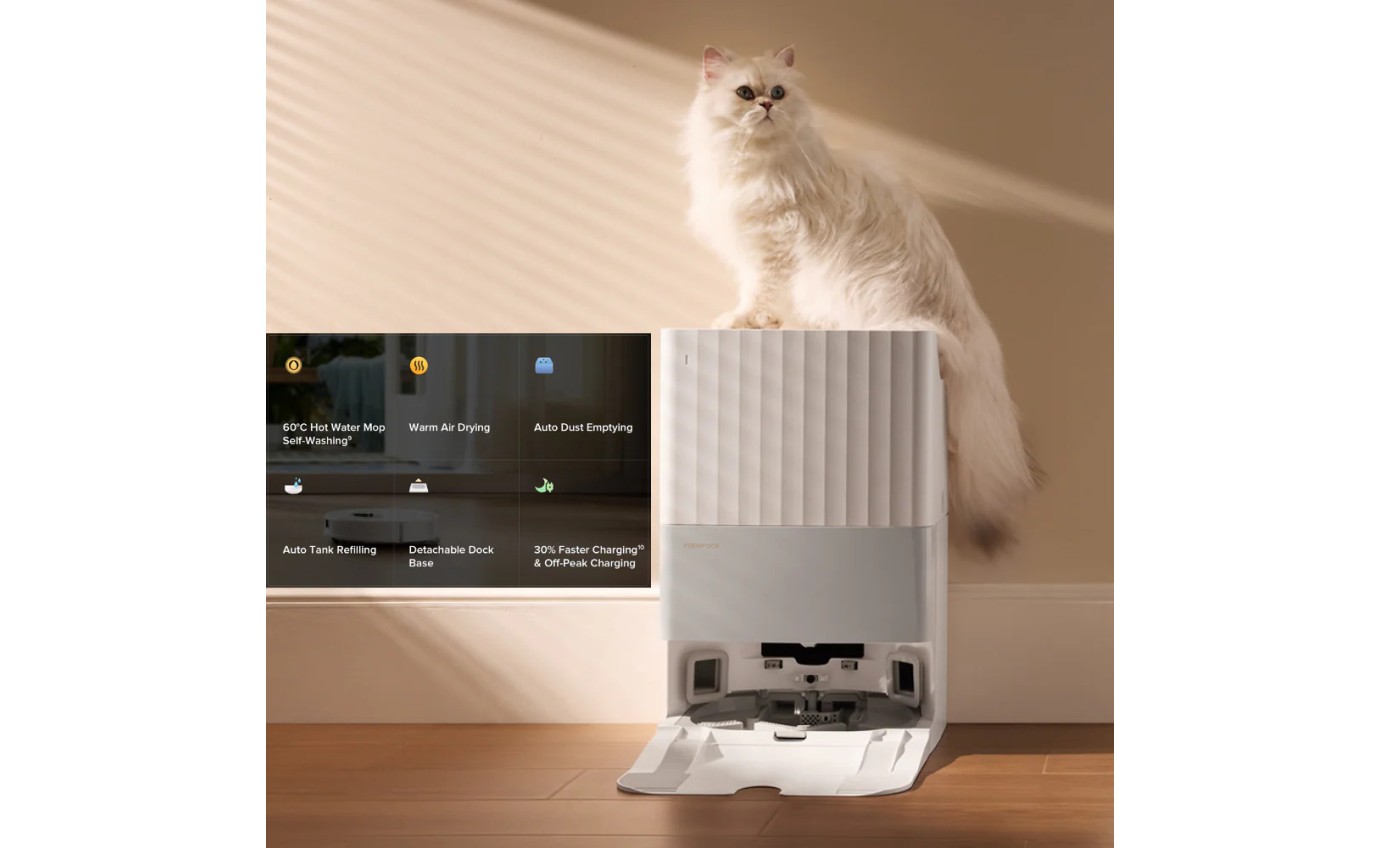 Roborock Qrevo C Pro Robot Vacuum and Mop RRQRRCP0203WHT