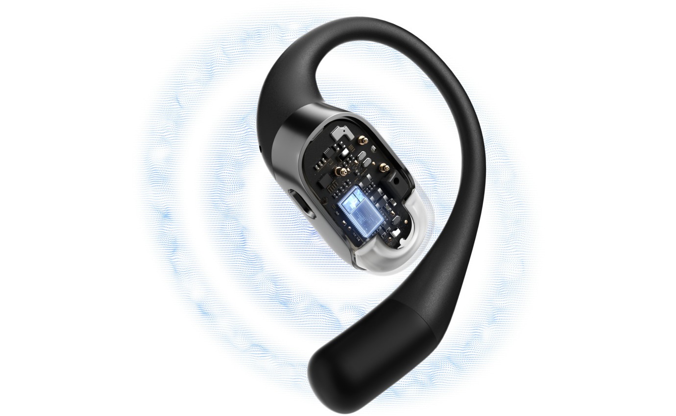 Shokz OpenFit Open-Ear True Wireless Earbuds (Black) SHOKZT910STBK