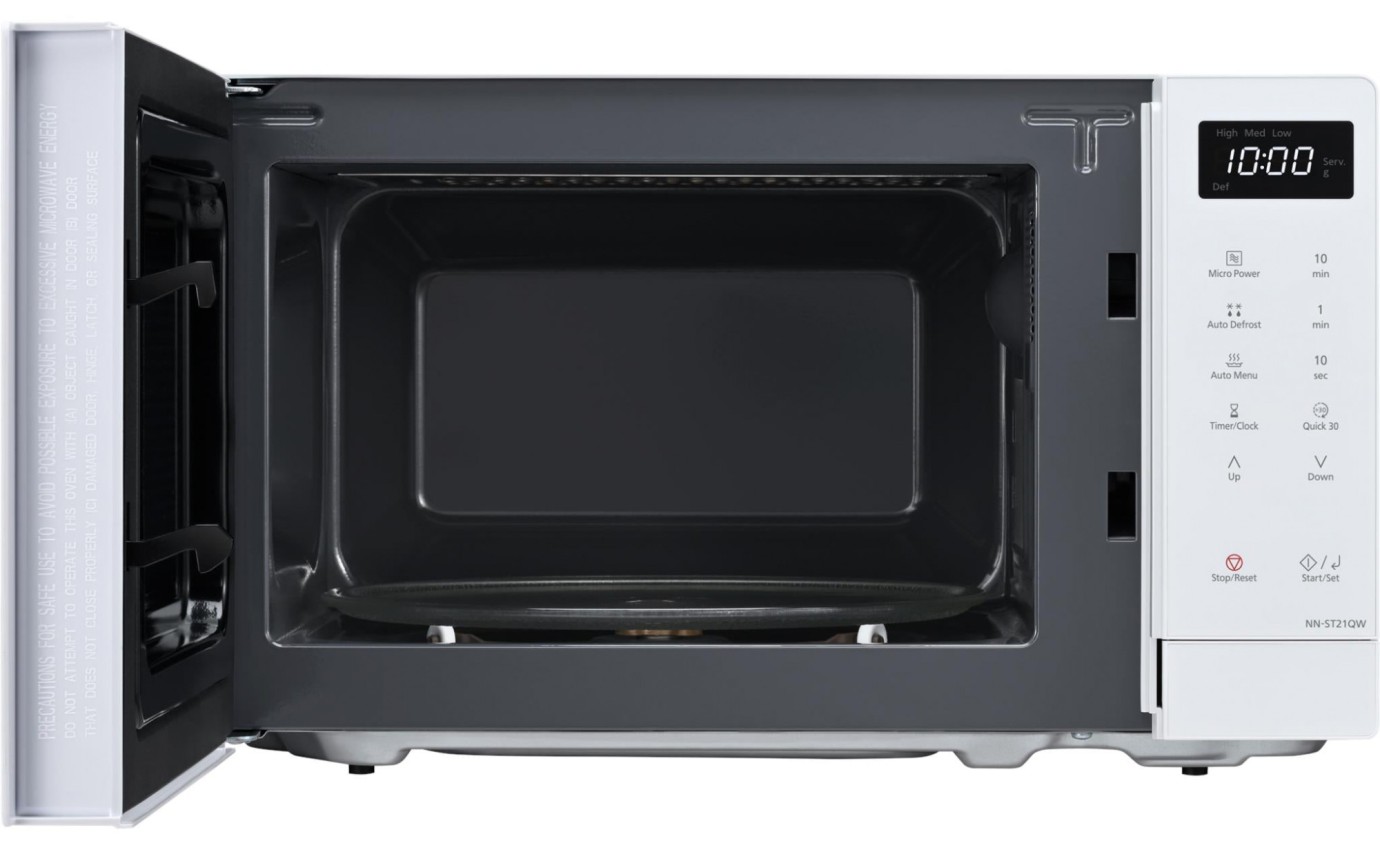 Panasonic 20L 800W Compact Microwave Oven (White) NNST21QWQPQ