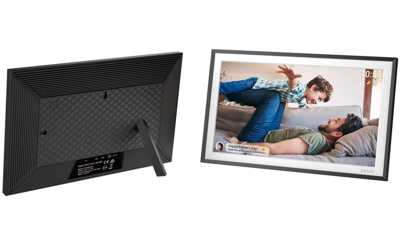 NIVO Frameo 15.6 inch FHD Wi-Fi Photo & Video Frame 64GB (Black) NIVO06103