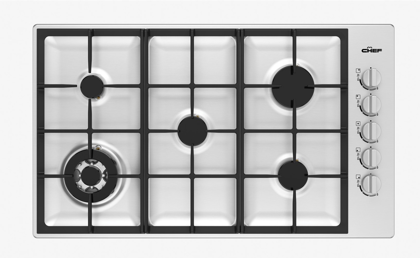 Chef 90cm Gas Cooktop CHG954SC