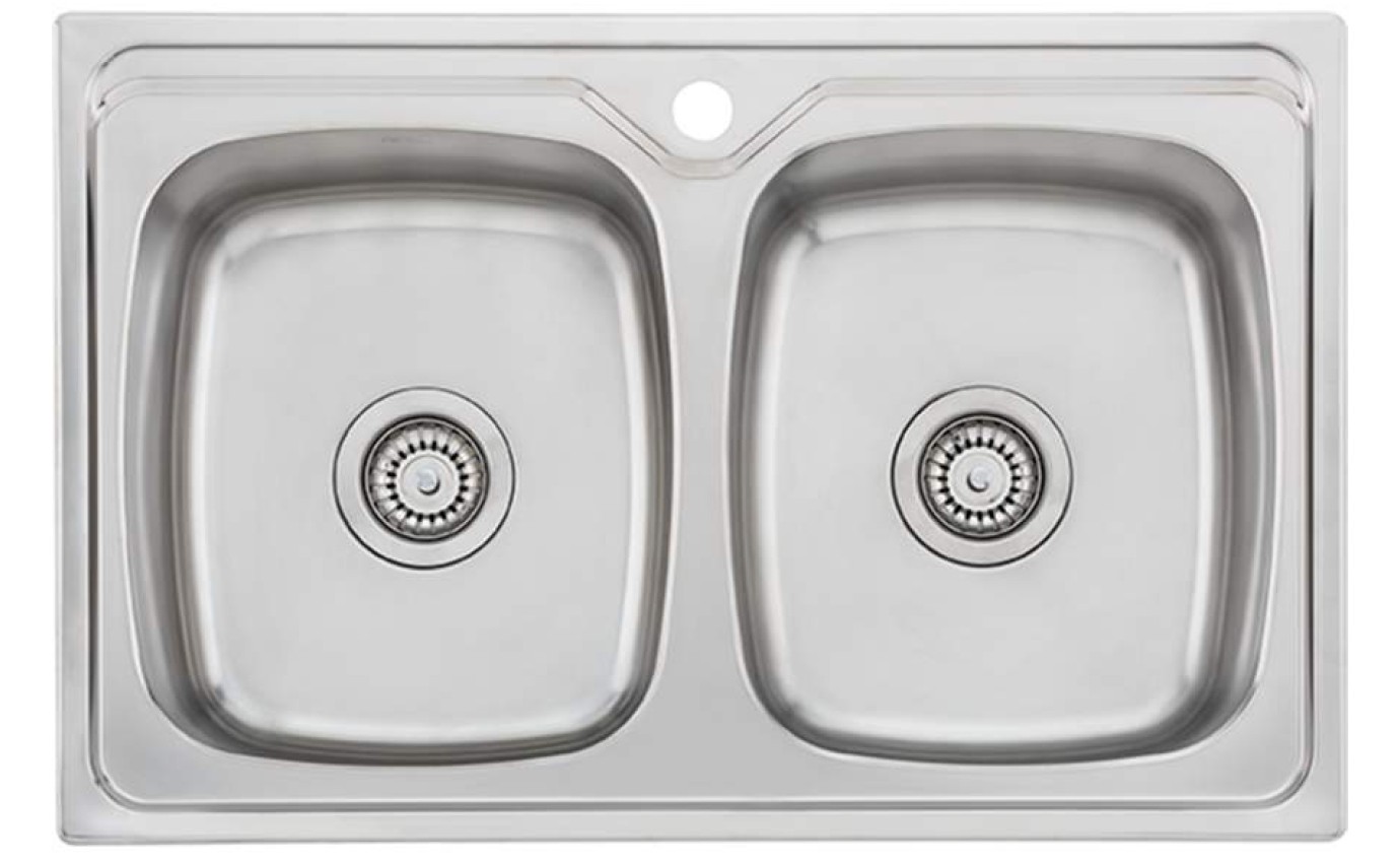 Oliveri Endeavour Double Bowl Sink EE23TU1TH