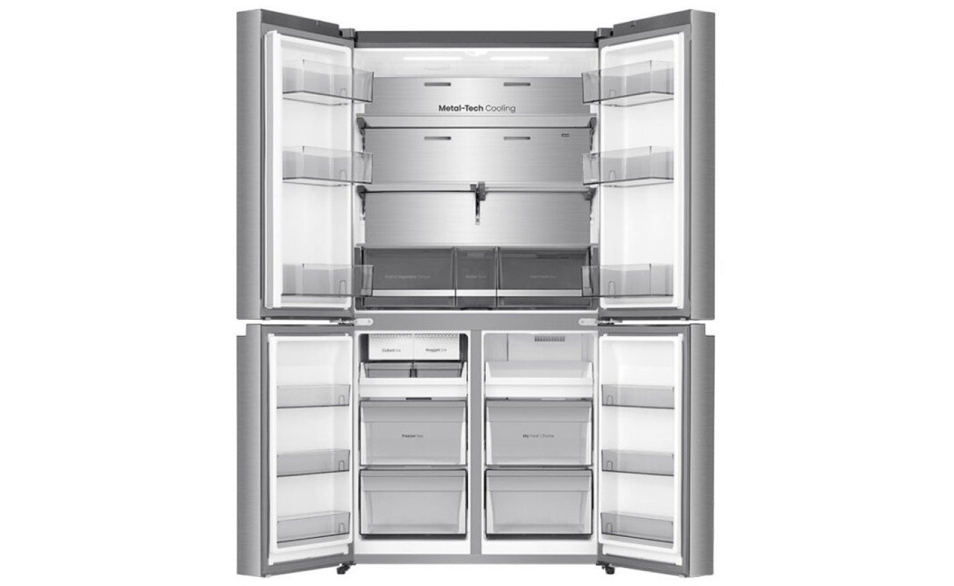 Hisense 640L PureFlex French Door Fridge (Stainless Steel) HRCD640TSW