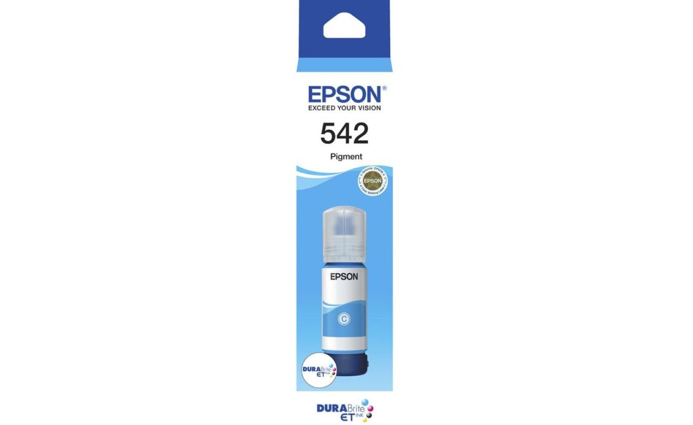 Epson 542 DURABrite EcoTank Ink Cartridge (Cyan) T06A292