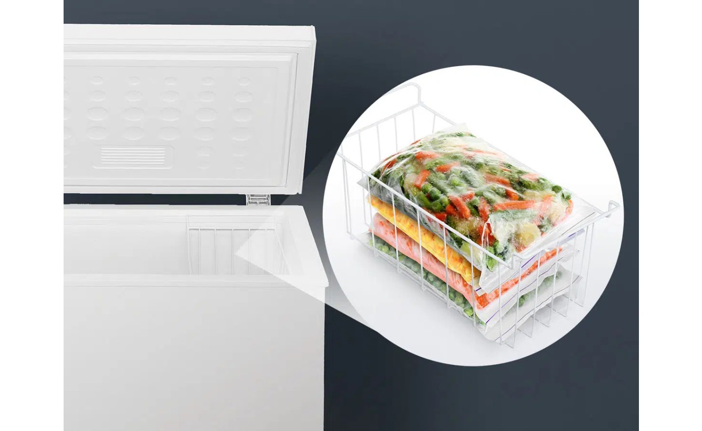 TCL 142L Hybrid Chest Freezer (White) F155CFW