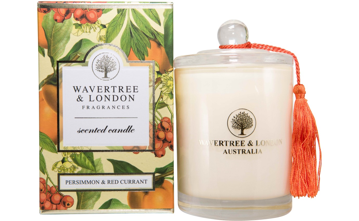 Wavertree & London Persimmon & Red Currant Candle 9347774000616