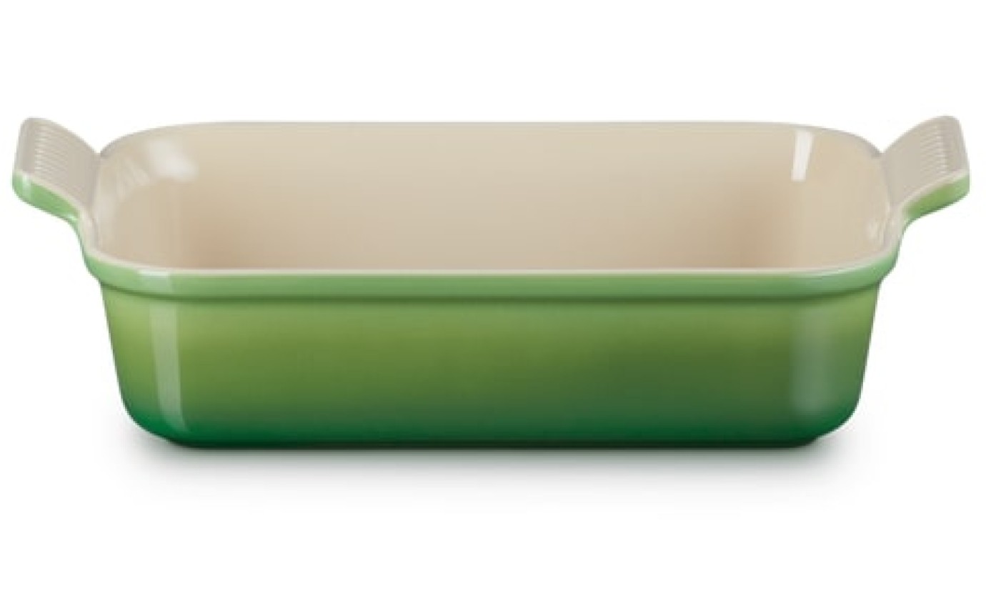 Le Creuset 26cm Stoneware Heritage Rectangular Dish (Bamboo Green