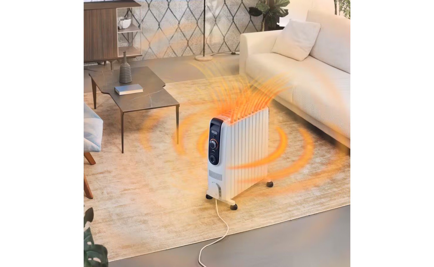 DeLonghi Dragon 5 EasyTronic 2400W Oil Column Heater TRD51024T