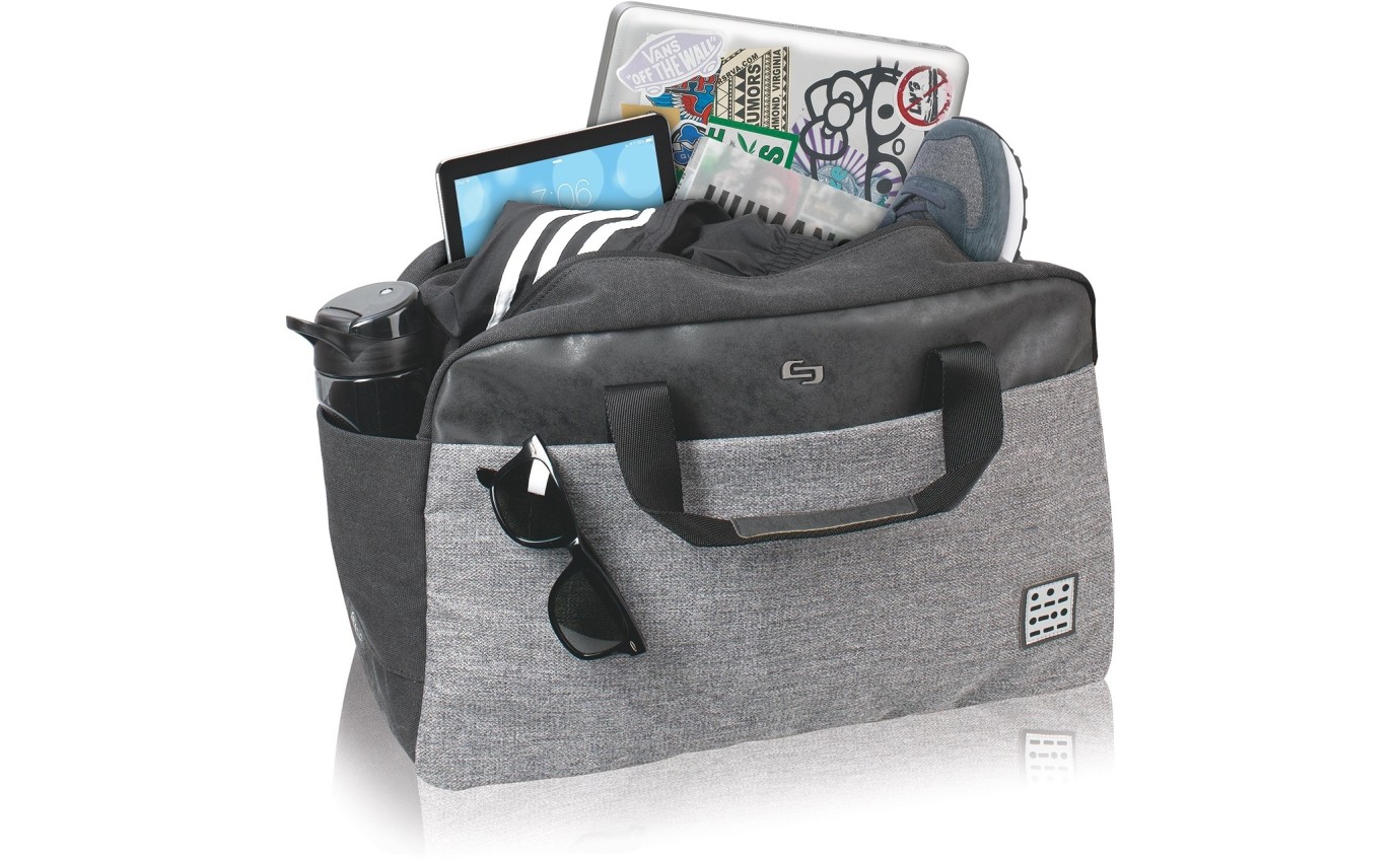 Solo Urban Code Impulse 17.3 inch Laptop Duffle (Black/Grey) UBN6404