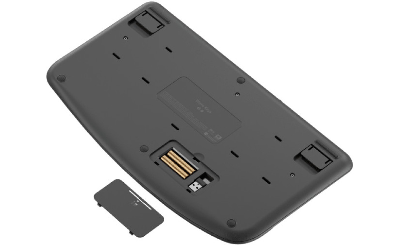 Logitech Wave Keys Ergonomic Keyboard (Graphite) 920012281