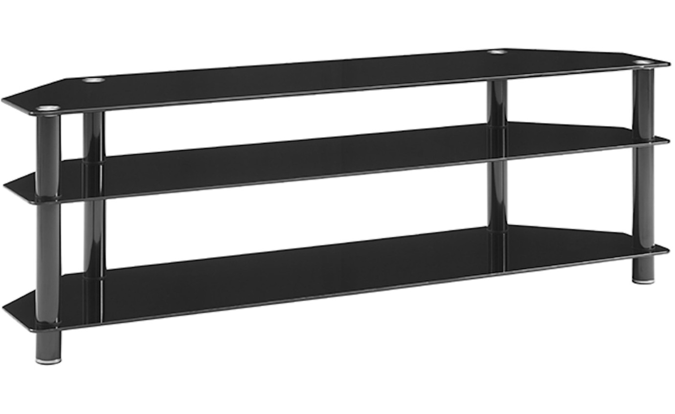 Tauris ACE 1500mm Tempered Glass & Steel Entertainment Unit ACE1500