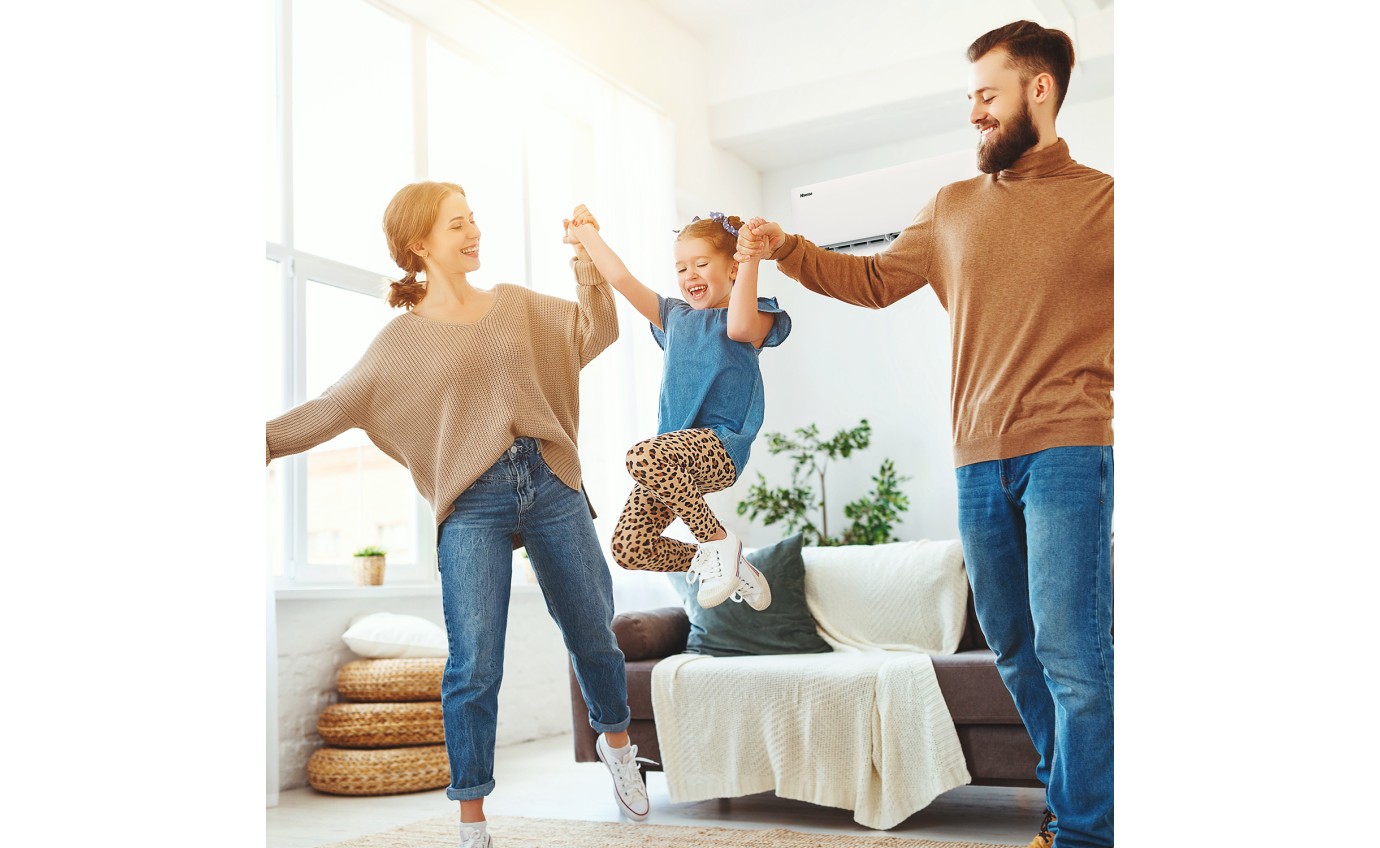 Hisense 8.0kW/8.5kW Air Q Series Reverse Cycle Split System HAWU28KR