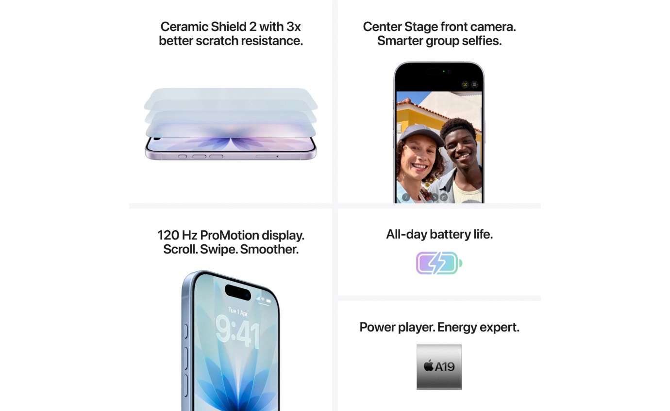 Apple iPhone 17 256GB (Mist Blue) MG6L4XA