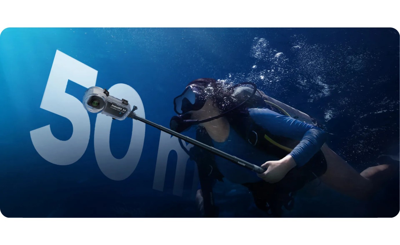 Insta360 X4 Invisible Dive Case INSTAX414