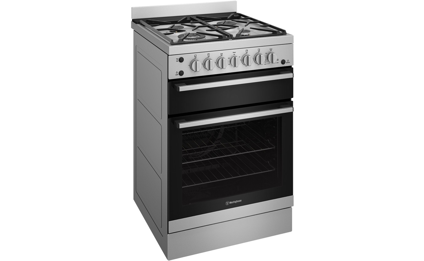 Westinghouse 60cm Gas Freestanding Cooker WFG612SCH