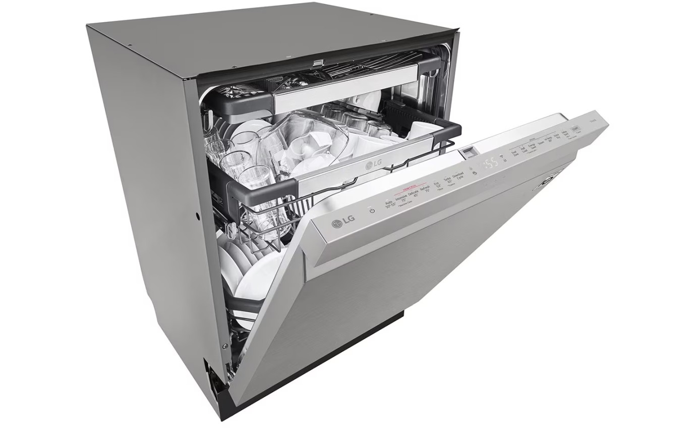 LG 60cm Built-Under Dishwasher (Platinum Steel) XD3A25UPS