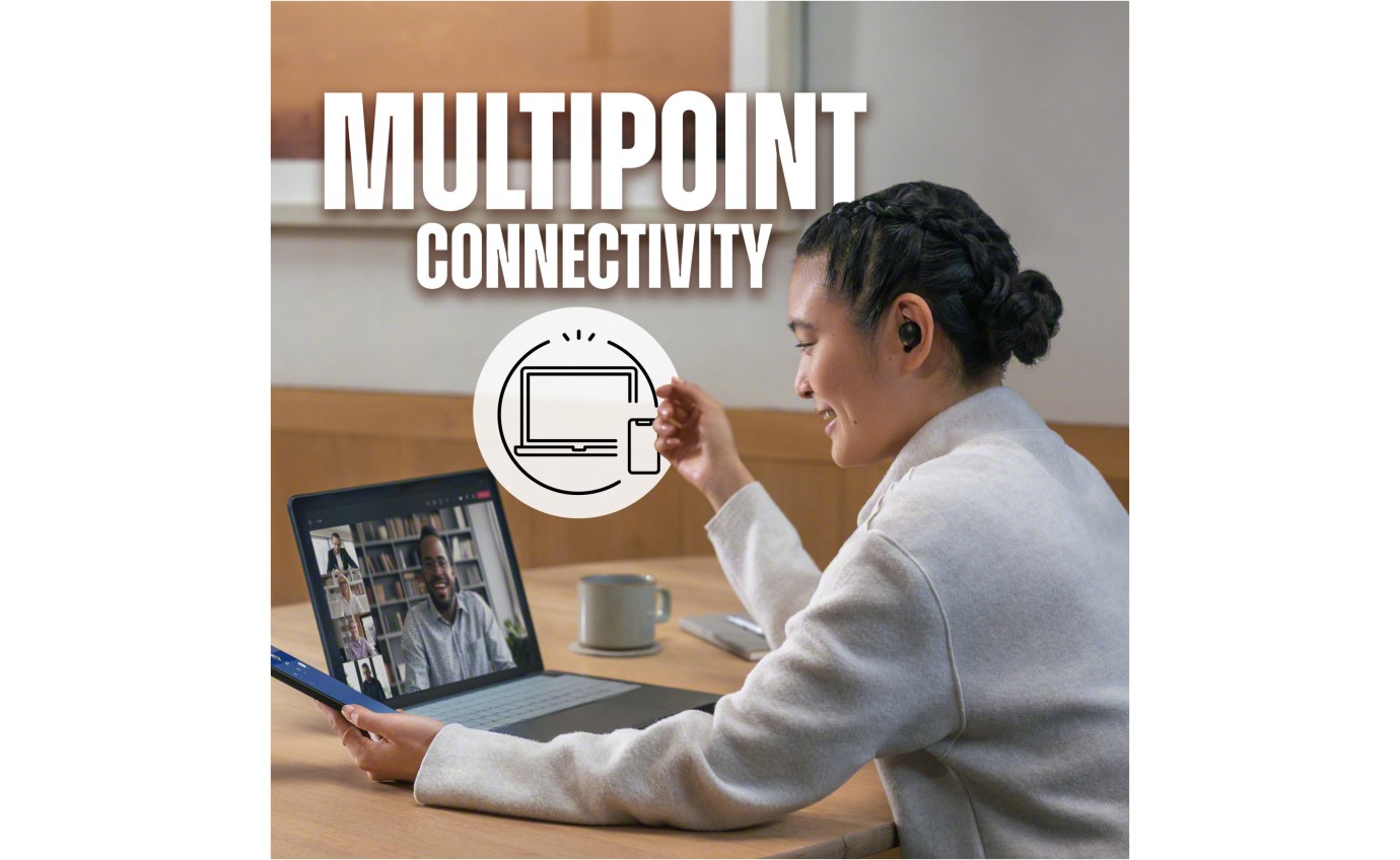 Sony True Wireless Noise Cancelling Earbuds (Black) WF1000XM5B