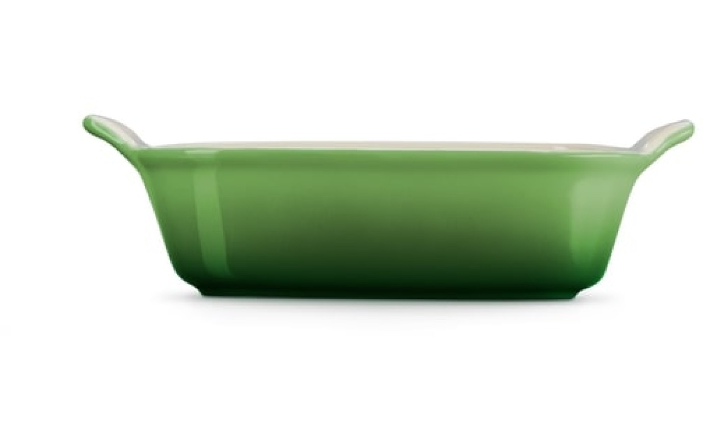 Le Creuset 23cm Stoneware Heritage Square Dish (Bamboo Green) 61114234080006