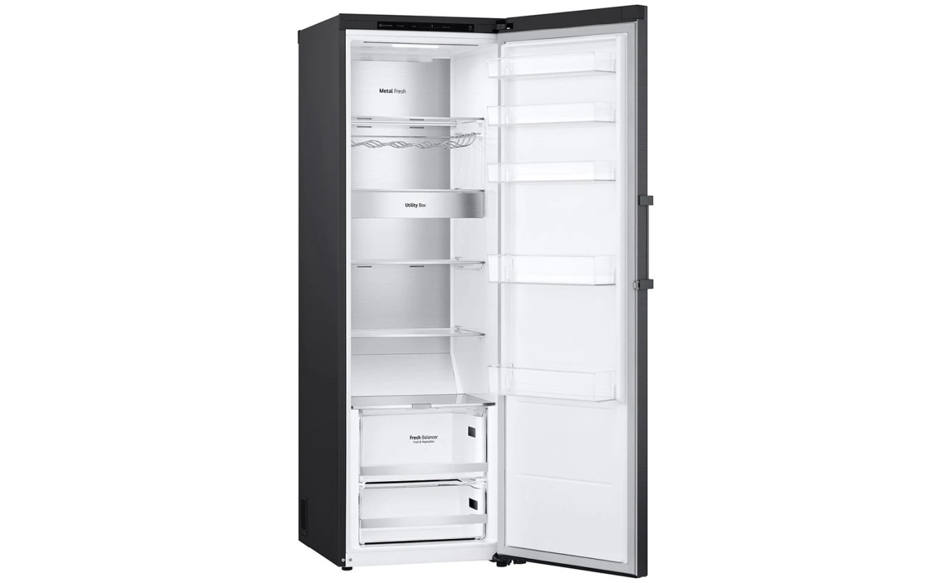 LG 386L Pigeon Pair Single Door Fridge (Matte Black) GPR386MBL