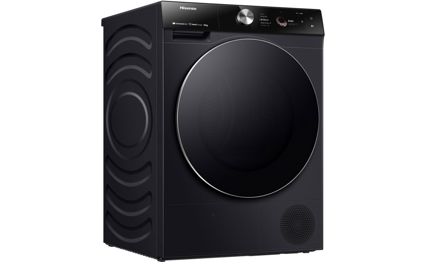 Hisense 10kg Series 9 Heat Pump Dryer (Charcoal Black) HDFS10HPB