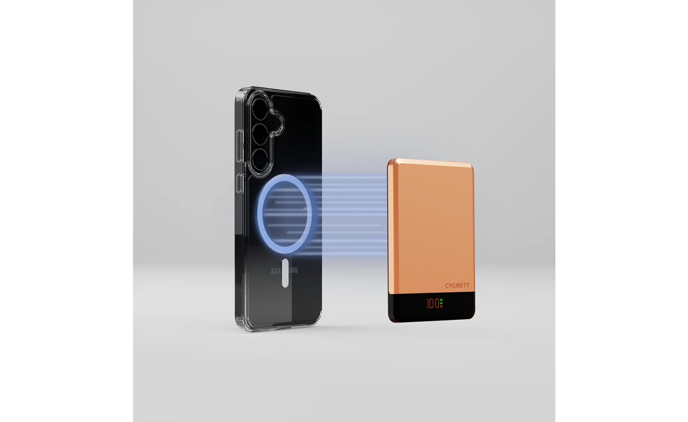 Cygnett AeroMag Magnetic Clear Case for Galaxy S25 FE 11901346405