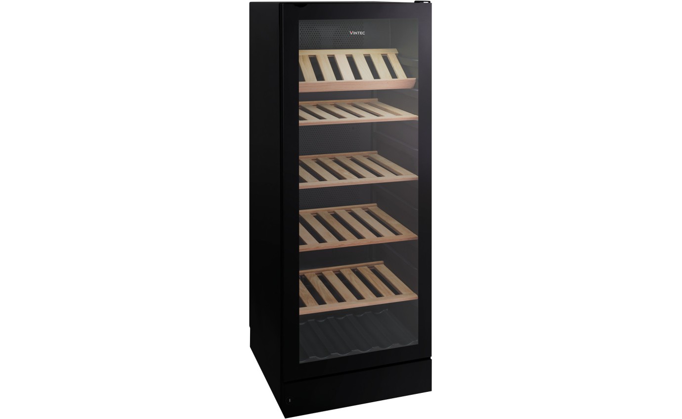 Vintec 148 Bottle Multi Zone Wine Cabinet (Black) VWM148SBAR