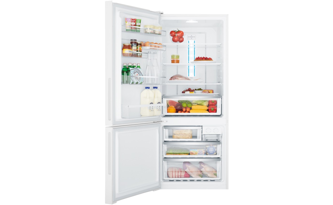 Westinghouse 425L Bottom Mount Fridge (White) WBE4302WCL