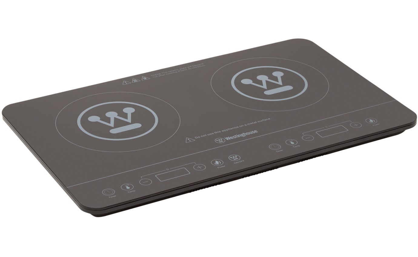 Westinghouse Portable Twin Induction Cooktop WHIC02K