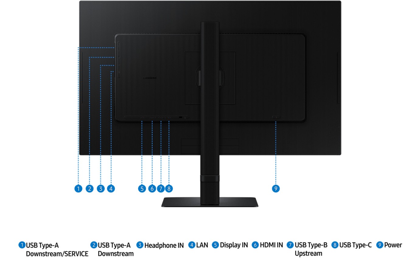 Samsung 27 inch ViewFinity S80UD HDR10 4K Monitor LS27D804UAE