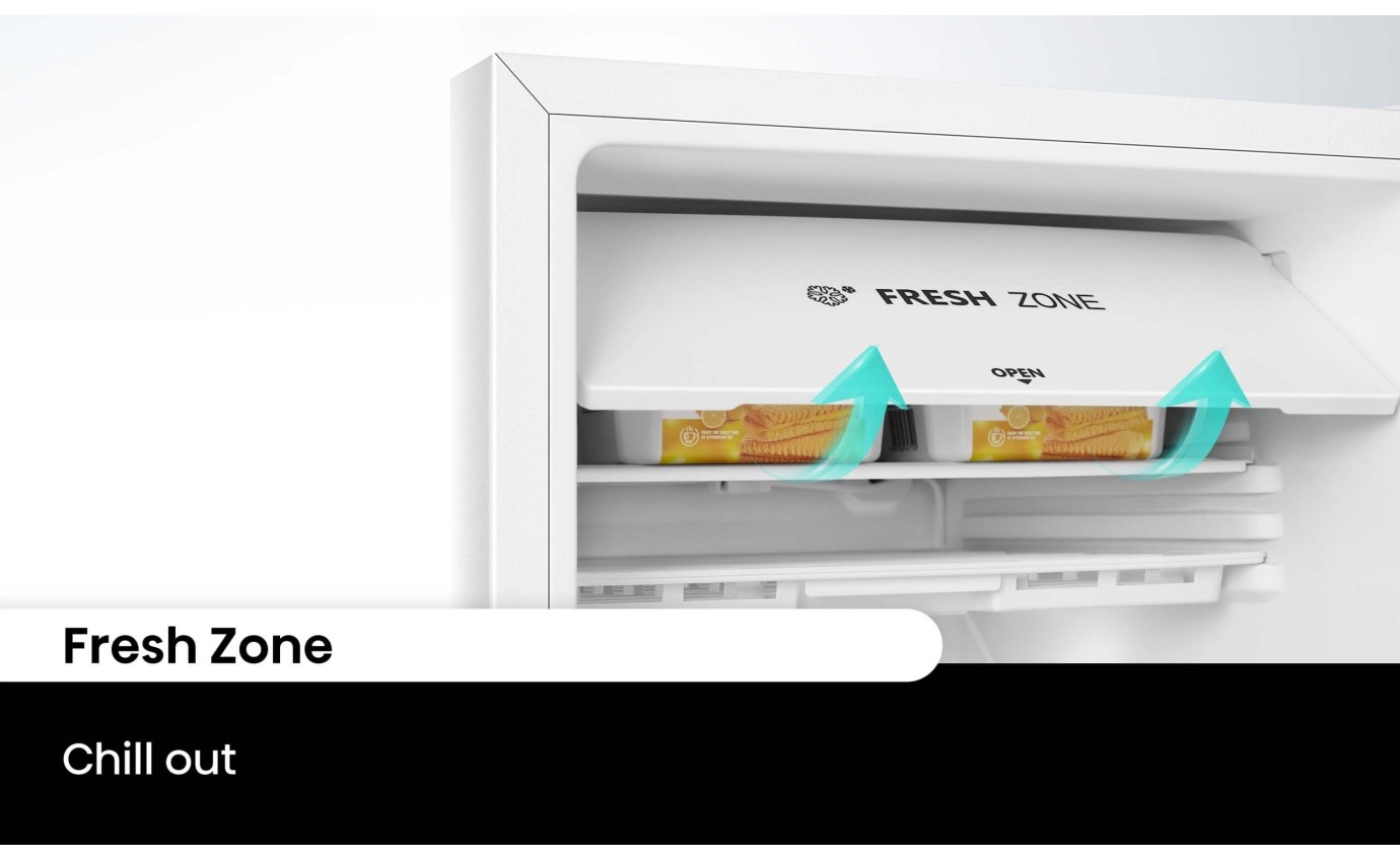 Hisense 124L Bar Fridge (White) HRBF126