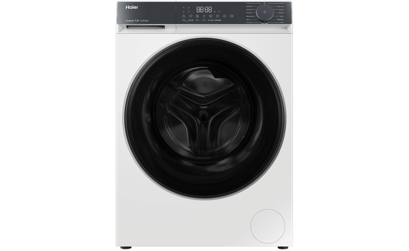 Haier 7.5kg 300 Series Front Load Washing Machine (White) HWF75KW1