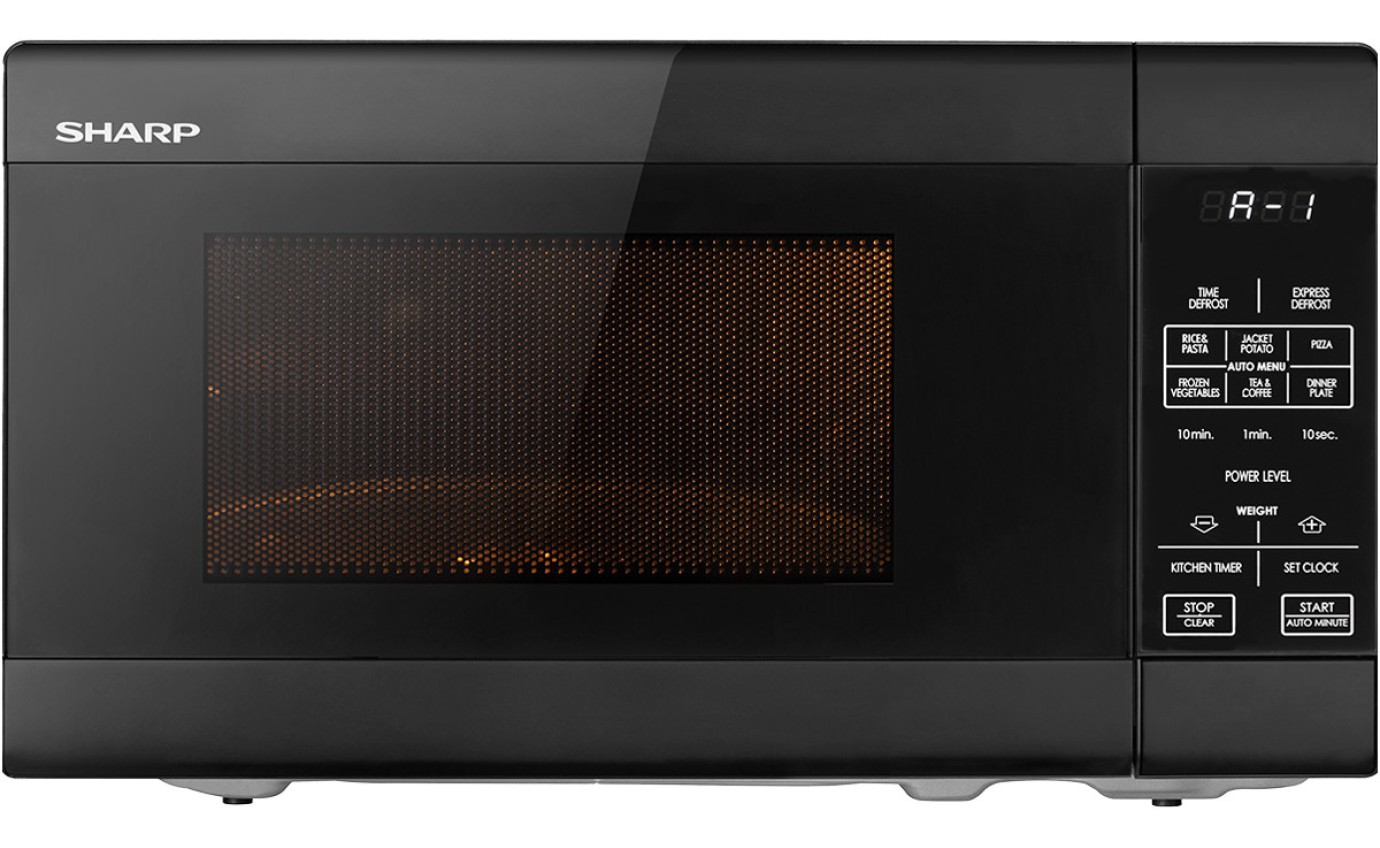 Sharp 20L 750W Compact Microwave (Black) R211DB