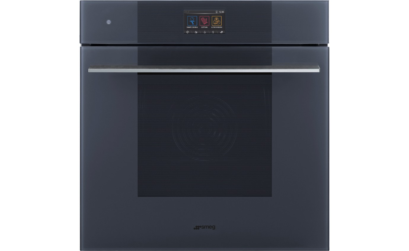 Smeg 60cm Linea Galileo Omnichef Oven with Vapour Clean - Neptune Grey SO6104APG