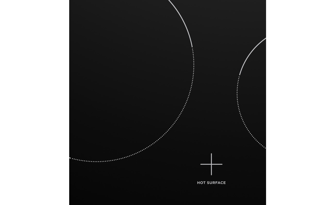 Westinghouse 60cm 4 Zone Ceramic Cooktop WHC642BC
