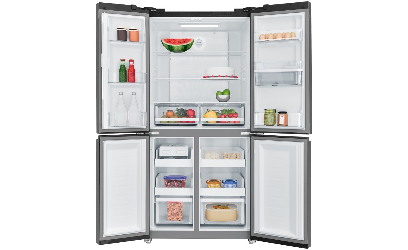 Westinghouse 492L French Door Fridge (Matte Black) WQE4960BA