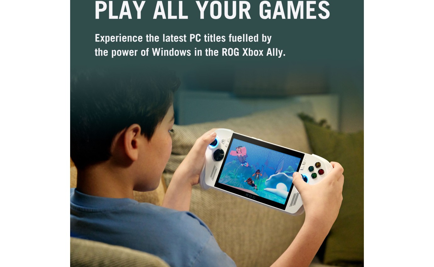 ASUS ROG Xbox Ally Gaming Handheld 7&Prime; FHD 120Hz Ryzen Z2 A 16GB RAM 512GB RC73YANH002W