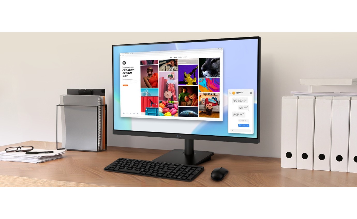 LG 27 inch IPS Full HD Monitor with USB-C 27MS530BB