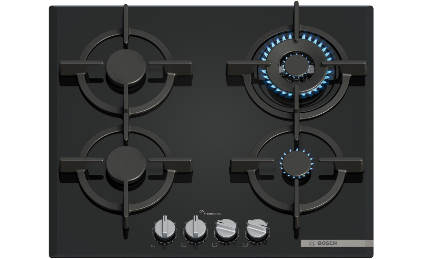 Bosch 60cm Gas on Glass Cooktop PPH6A6I10A