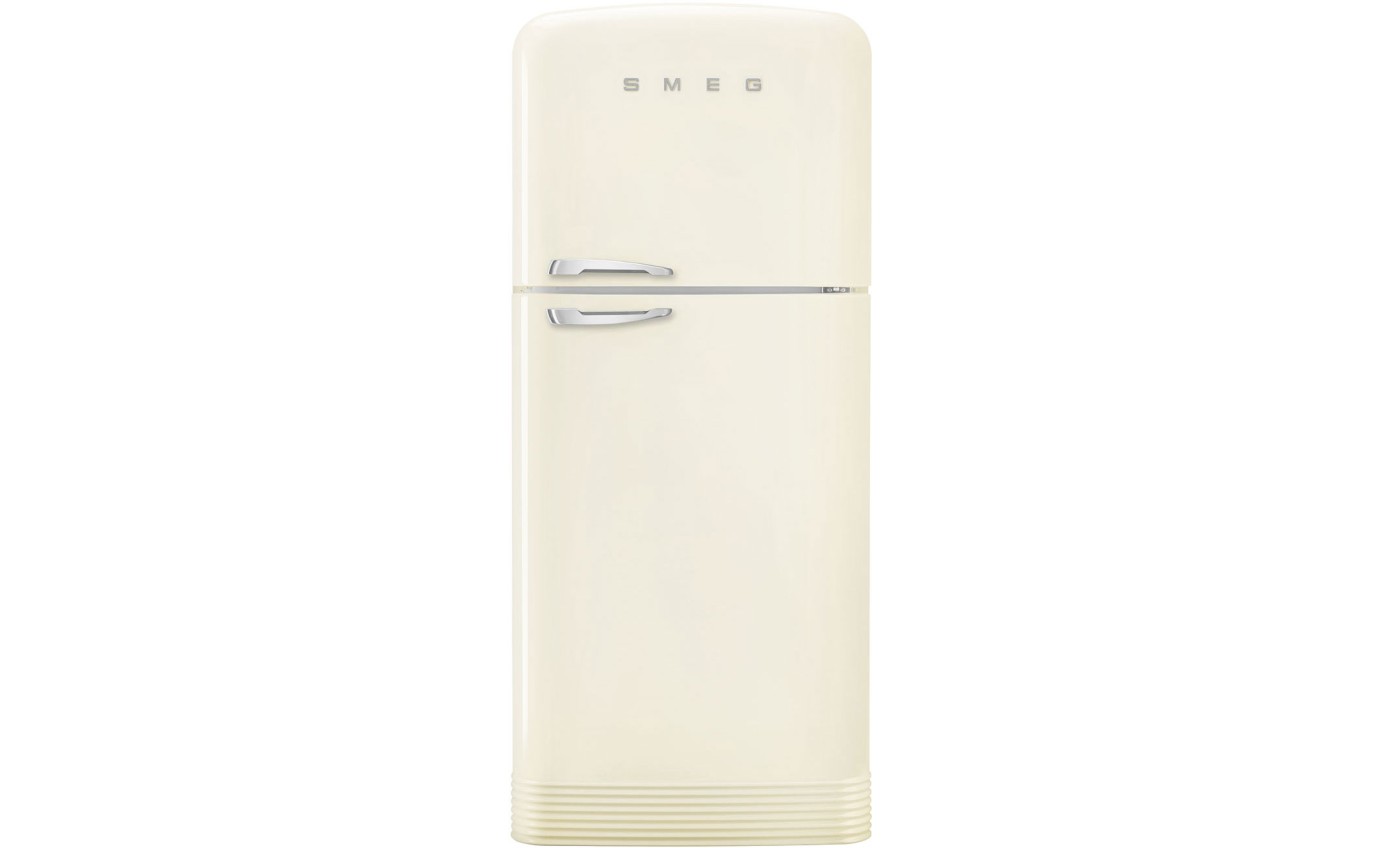 Smeg 524L 50s Style Retro Top Mount Fridge (Cream) FAB50RCR5AU