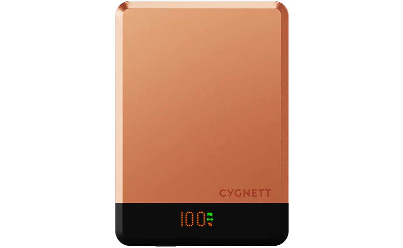Cygnett MagSlim Magnetic Wireless Power Bank 10K (Copper) 11901351397