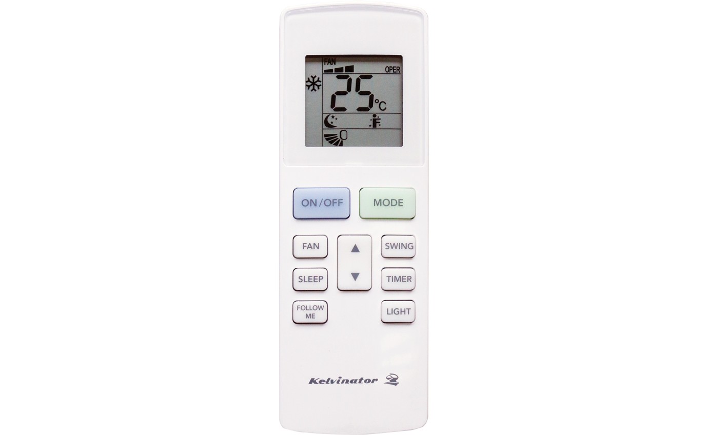 Kelvinator 2.2kW/1.9kW Window/Wall Air Conditioner KWH22HRF
