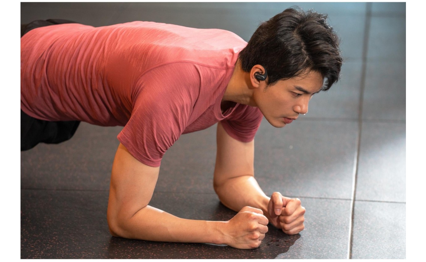 Shokz OpenFit Air Open-Ear Headphones (Black) T511STBK